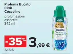 Carrefour Profuma Bucato Elixir Coccolino offerta