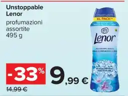 Carrefour Unstoppable Lenor offerta