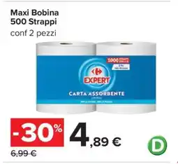 Carrefour Maxi Bobina 500 Strappi offerta