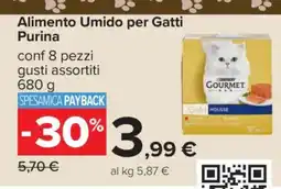 Carrefour Alimento Umido per Gatti Purina offerta