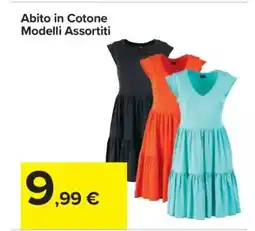 Carrefour Abito in Cotone offerta