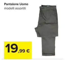 Carrefour PANTALONE UOMO offerta