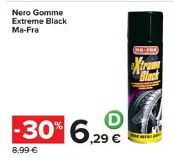 Carrefour Nero Gomme Extreme Black Ma-Fra offerta