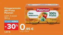 Carrefour Omogeneizzato alla Frutta Plasmon offerta