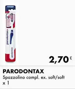 Iper Tosano PARODONTAX Spazzolino compl. ex. soft/soft offerta