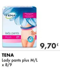 Iper Tosano TENA Lady pants plus M/L offerta
