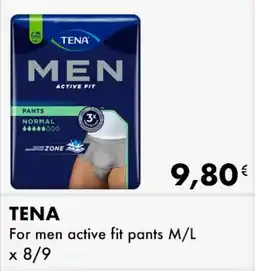 Iper Tosano TENA For men active fit pants M/L offerta