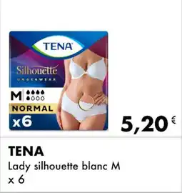 Iper Tosano TENA Lady silhouette blanc M offerta