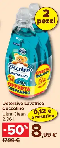 Carrefour Market Detersivo Lavatrice Coccolino offerta