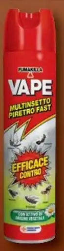 Carrefour Market Vape Multinsetto Piretro Fast offerta