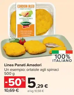 Carrefour Market Linea Panati Amadori offerta