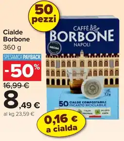 Carrefour Market Cialde Borbone offerta