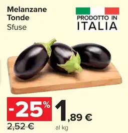 Carrefour Market Melanzane Tonde offerta