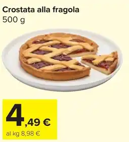 Carrefour Market Crostata alla fragola offerta