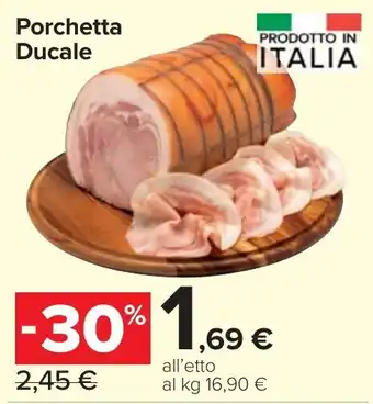 Carrefour Market Porchetta Ducale offerta