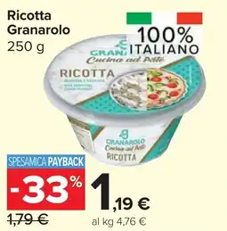 Carrefour Market Ricotta Granarolo offerta