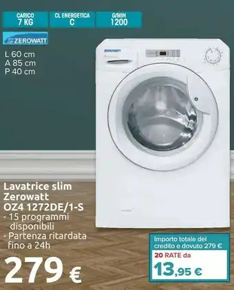 Carrefour Lavatrice offerta