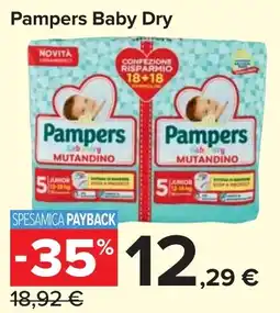Carrefour Market Pampers Baby Dry offerta