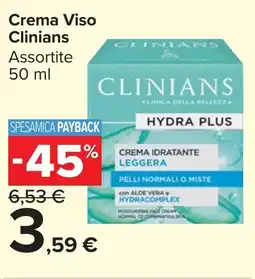 Carrefour Market Crema Viso Clinians offerta