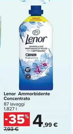 Carrefour Market Lenor Ammorbidente Concentrato offerta