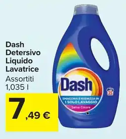 Carrefour Market Dash Detersivo Liquido Lavatrice offerta