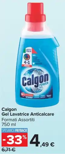Carrefour Market Calgon Gel Lavatrice Anticalcare offerta