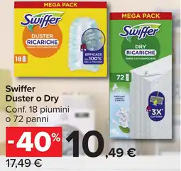 Carrefour Market Swiffer Duster o Dry offerta