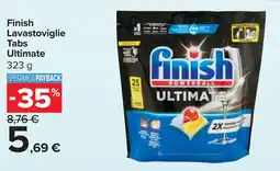 Carrefour Market Finish Lavastoviglie Tabs Ultimate offerta