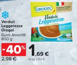 Carrefour Market Verdurì Leggerezza Orogel offerta