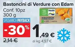 Carrefour Market Bastoncini di Verdure con Edam offerta