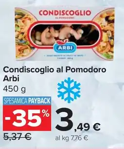 Carrefour Market Condiscoglio al Pomodoro Arbi offerta