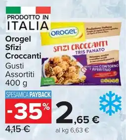 Carrefour Market Orogel Sfizi Croccanti offerta