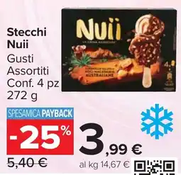 Carrefour Market Stecchi Nuii offerta
