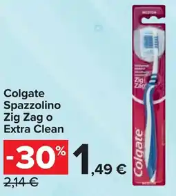 Carrefour Market Colgate Spazzolino Zig Zag o Extra Clean offerta