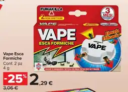 Carrefour Market Vape Esca Formiche offerta