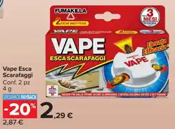 Carrefour Market Vape Esca Scarafaggi offerta