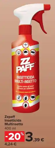 Carrefour Market Zzpaff Insetticida Multinsetto offerta
