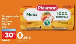 Carrefour Market Omogeneizzato Mela Plasmon offerta