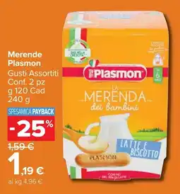 Carrefour Market Merende Plasmon offerta