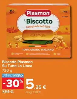 Carrefour Market Biscotto Plasmon Su Tutta La Linea offerta