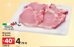 Carrefour Market Braciole di Suino offerta