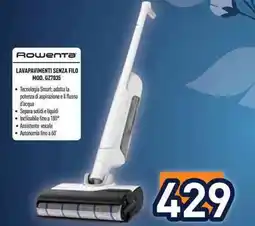 Unieuro Rowenta LAVAPAVIMENTI SENZA FILO MOD. GZ7035 offerta