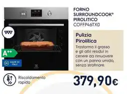 Unieuro Electrolux SURROUNDCOOK PIROLITICO COFFP46TX0 offerta