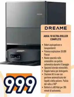 Unieuro DREAME AQUA 10 ULTRA ROLLER COMPLETE offerta