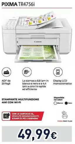 Unieuro beko PIXMA TR4756i offerta