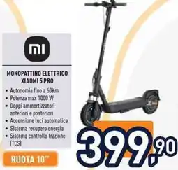 Unieuro Monopattino elettrico xiaomi 5 pro offerta