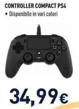 Unieuro Controller compact PS4 offerta