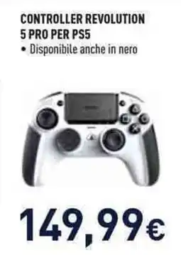 Unieuro Controller revolution 5 pro per PS5 offerta
