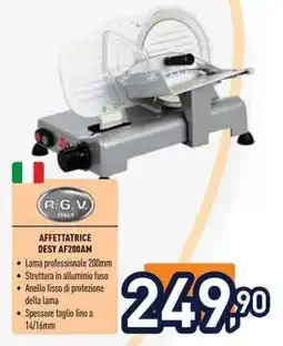 Unieuro R.G.V AFFETTATRICE DESY AF200AM offerta