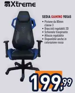 Unieuro Xtreme sedia gaming 90565 offerta